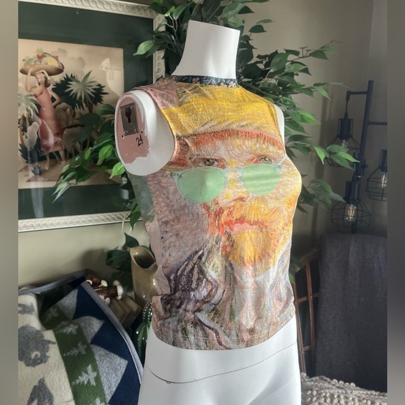 Desigual Tops - Desigual Van Gogh Detail Top